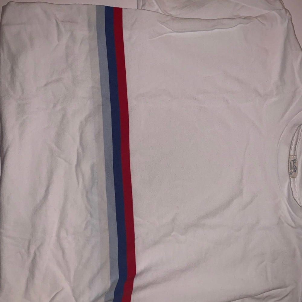 Brandy Melville rainbow striped tee!